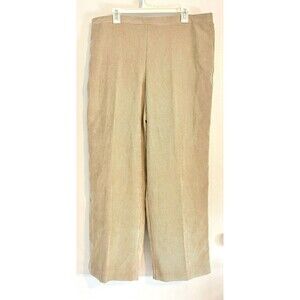 COPY - Alfred Dunner Missy Classic Proportioned Short Corduroy Pants - Tan - Si…